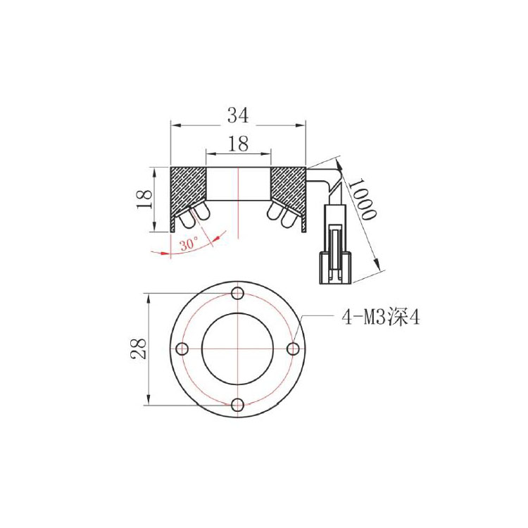 FH-RI3030安装尺寸